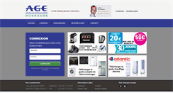 Desktop Screenshot of agedussauze.fr